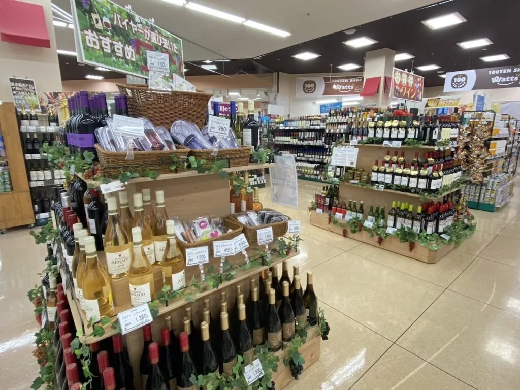ワイン売り場