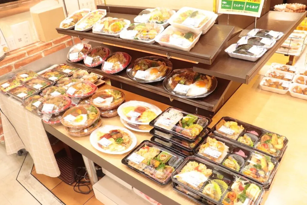 お惣菜とお弁当の売り場