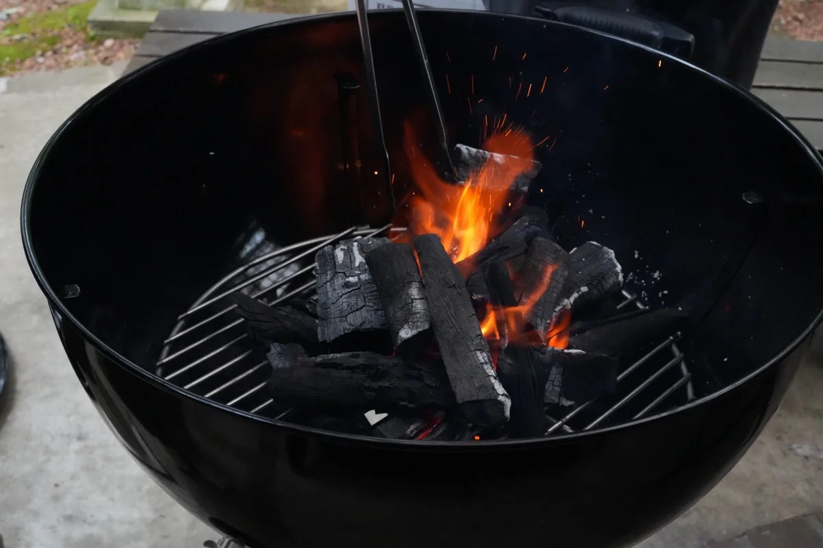 Lighting the BBQ
