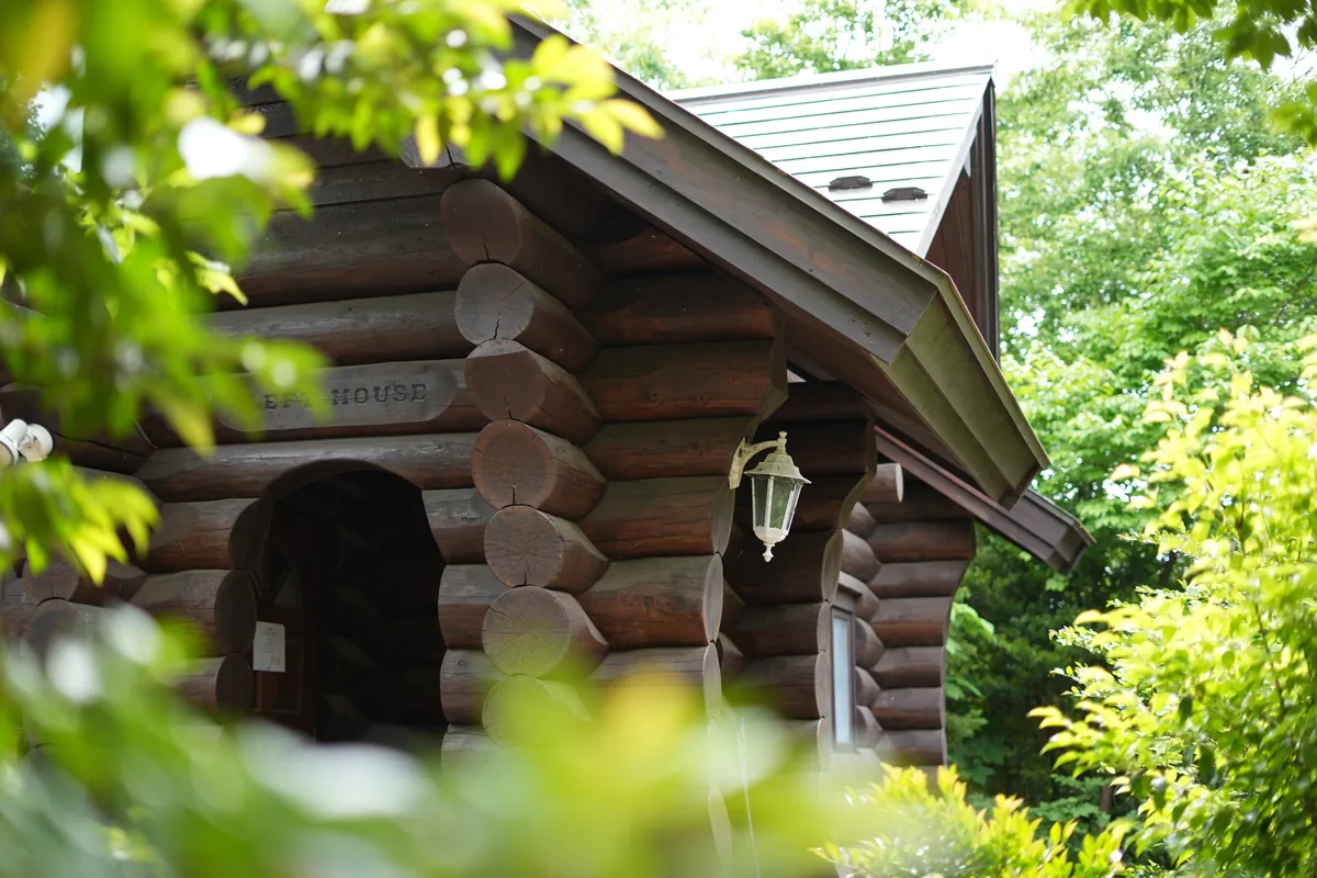 Exterior of the Log House